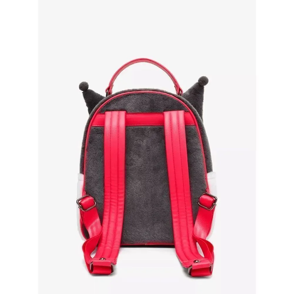 Sanrio Kuromi Heart Eyes Figural Mini Backpack - Picture 3 of 4